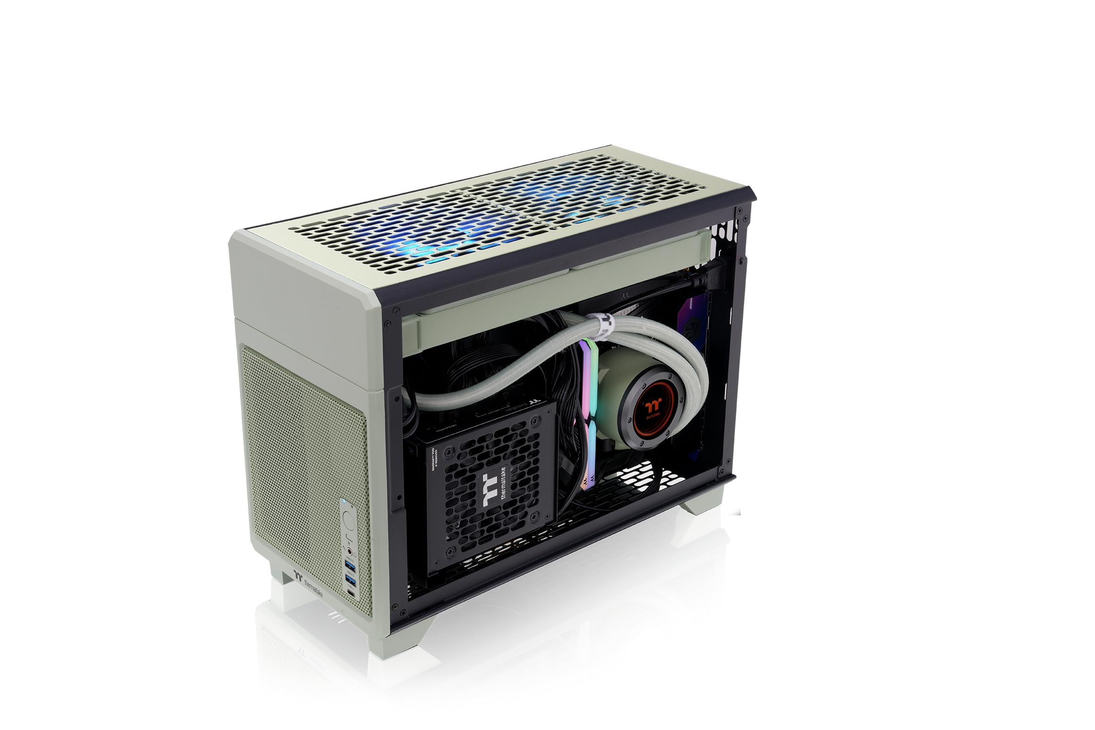 Thermaltake TR100 WS | Mini Tower | Super Compact | Matcha Green
