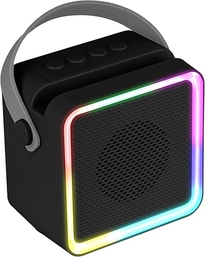 ZEBRONICS County 8, Portable Bluetooth Speaker, 8 Watts, Upto 7 Hours Playback, Passive Radiator, BTv5.3 | TWS | USB | mSD, RGB LED, Call Function,…
