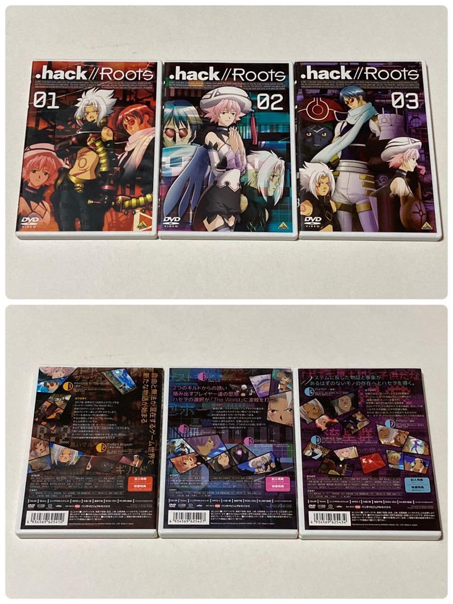 Amazon.co.jp: .hack//Roots DVD全9巻BOX付き 真下耕一 川﨑美羽