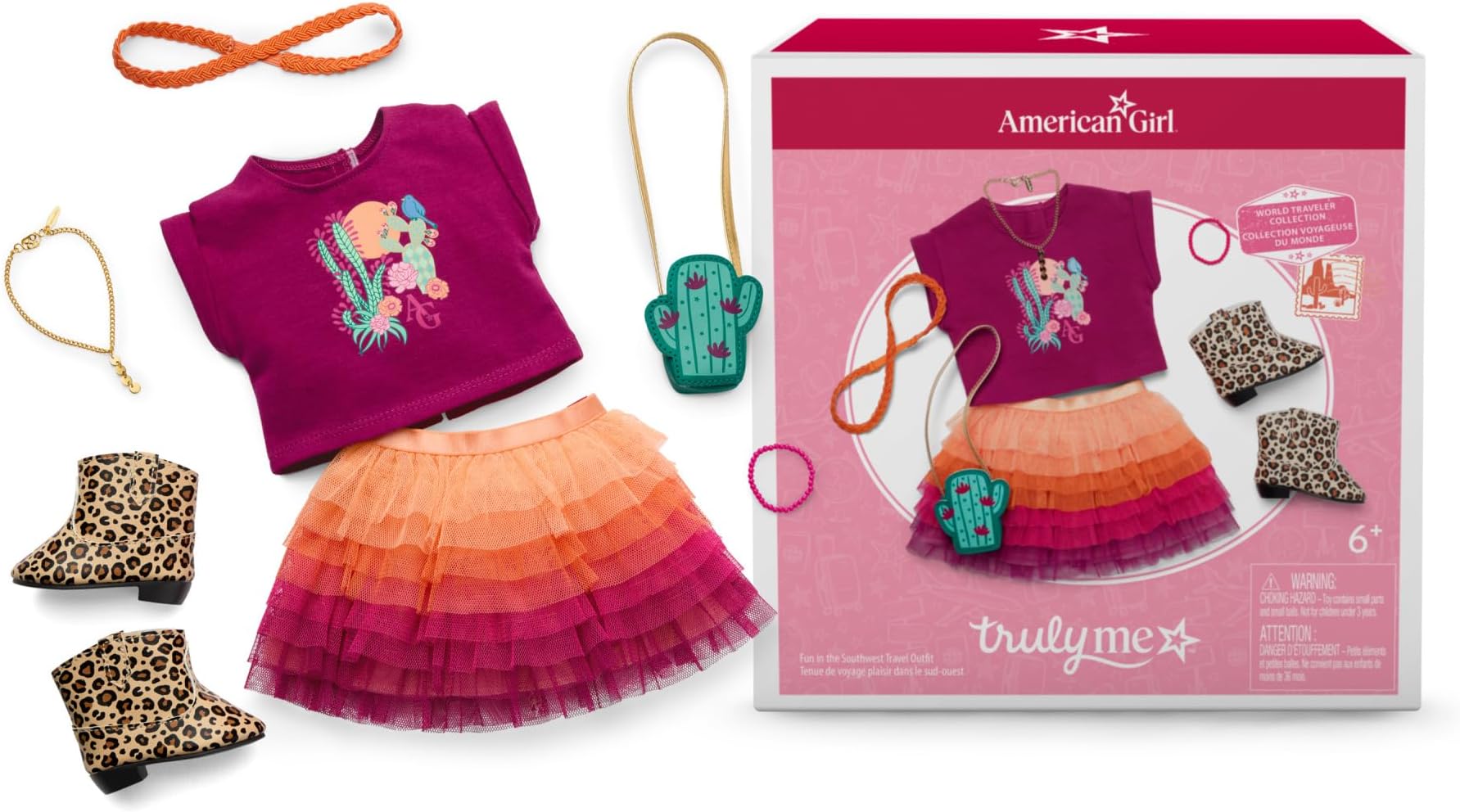 Fun in the Southwest Travel Outfit for 18-inch Dolls (Dolls Sold Separately)