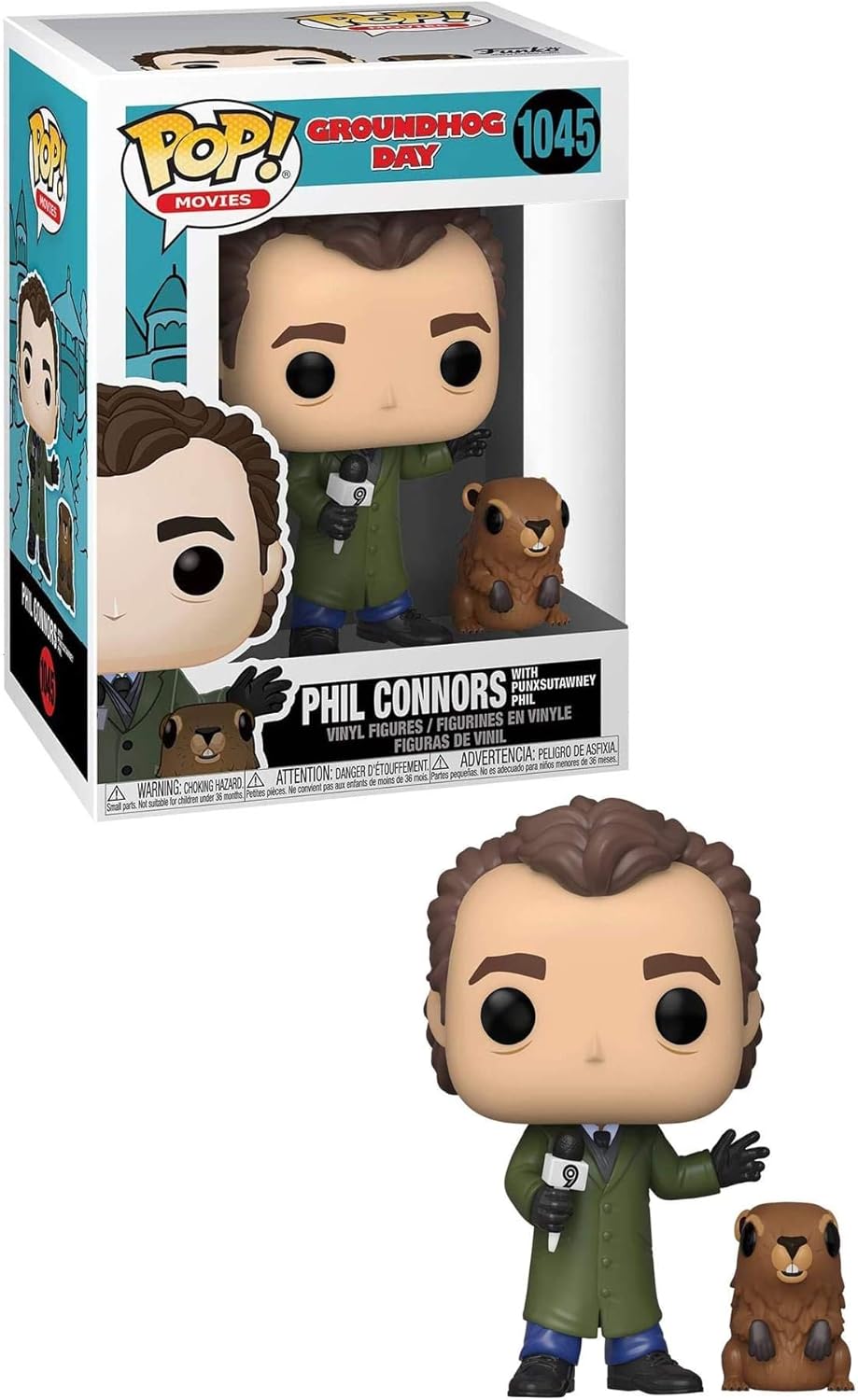 Funko Pop! & Buddy: Groundhog Day - Phil with Punxsutawney Phil