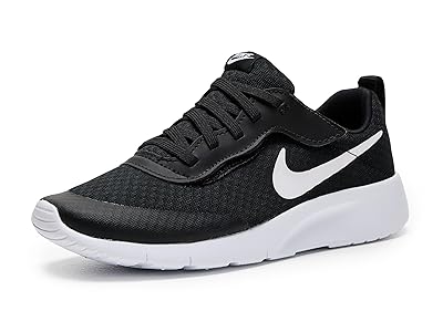 Nike Kids Tanjun EasyOn (Little Kid) Kids Shoes Black/White/White : 13 Little Kid M, Synthetic