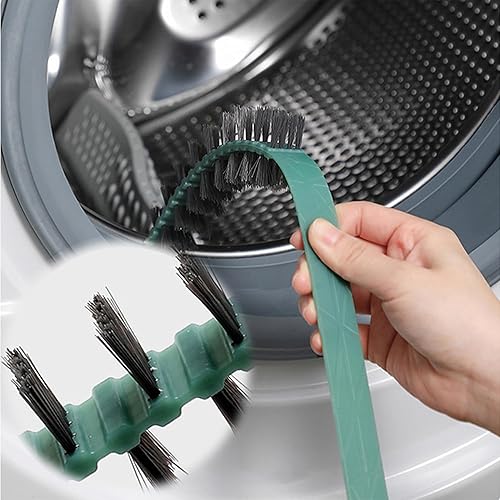 Baeyznal Cepillo limpiador de lavadora, cepillo limpiador de lavadora con cargador frontal, cepillo de tambor para lavadora, cepillo de limpieza