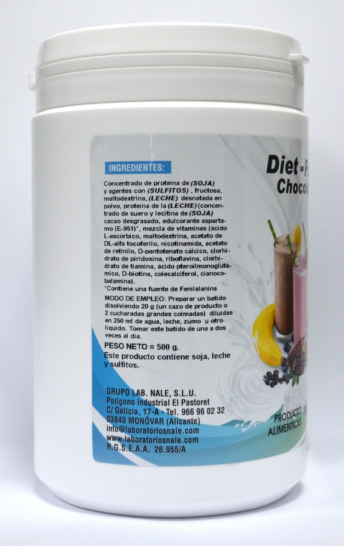NALE. DIET FOOD CHOCOLATE 500 gr