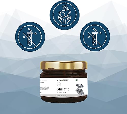 Miniatura 4 de Resina Shilajit pura  Paquete de 2 Shilajit de origen natural  0.88 onzas  Contiene cuchara  Más de 80 minerales, aminoácidos  Fuente natural de
