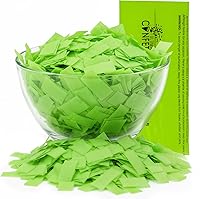 Vista 28 de Ultimate Confetti, Confeti biodegradable marrón – Confeti rectangular de papel de seda aleteado para uso en cañones y lanzadores – Confeti del Día