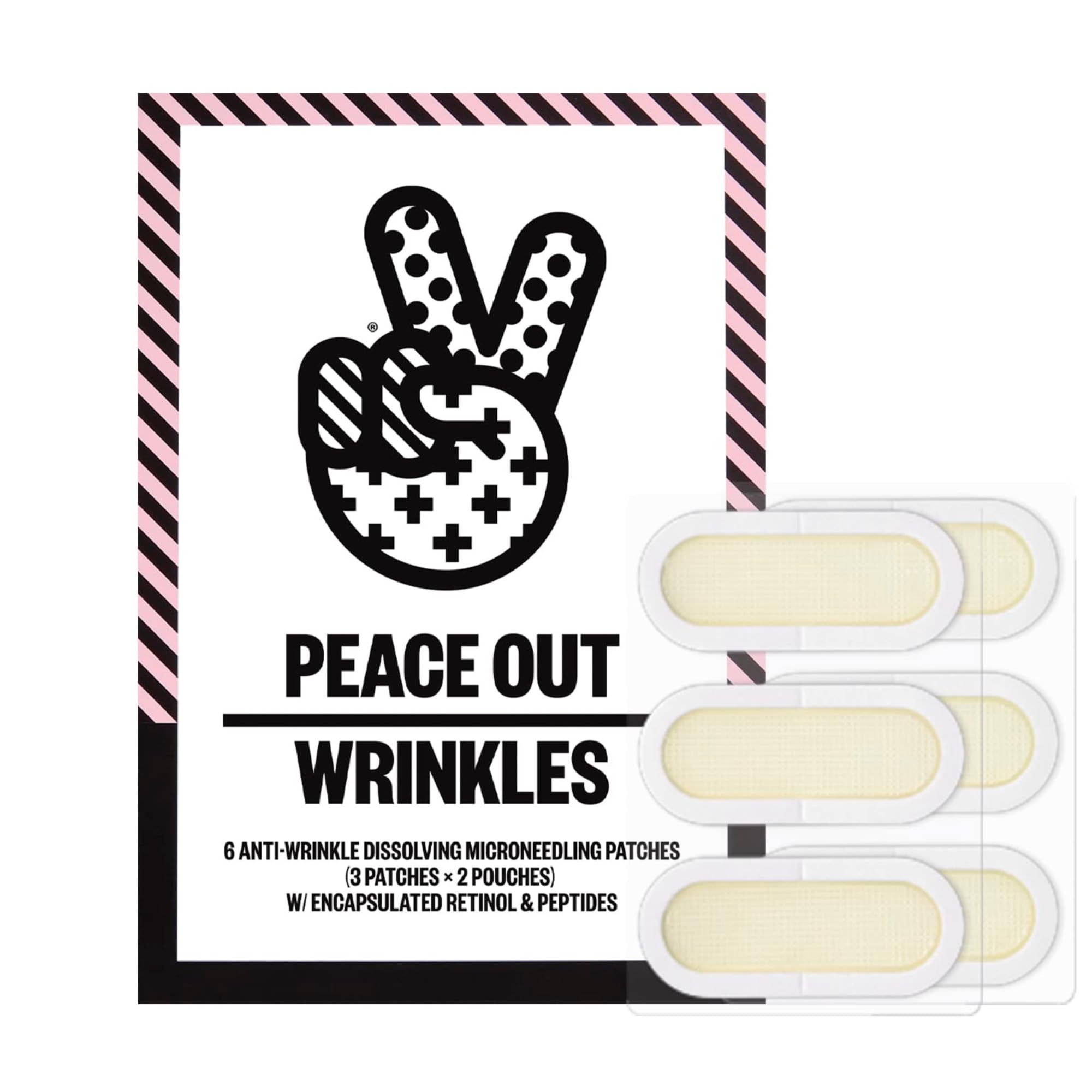 PEACE OUT Microneedling Anti-Wrinkle Retinol Patches