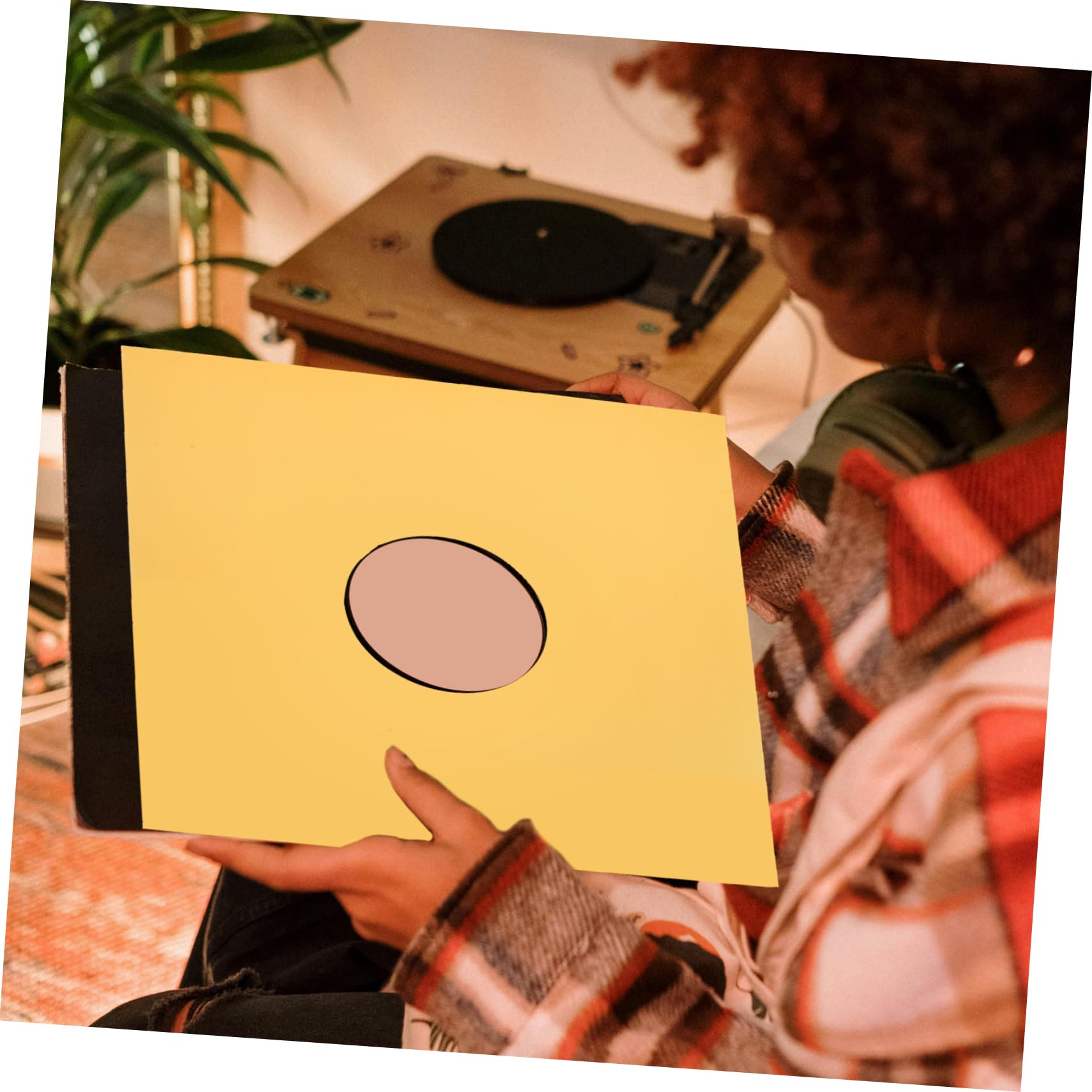 10stücke Schutzhüllen Für Schallplatten -hüllen Mit Robuste Und Leichte Schallplattenhüllen Für Optimalen Schutz Vor Kratzern Und Schmutz