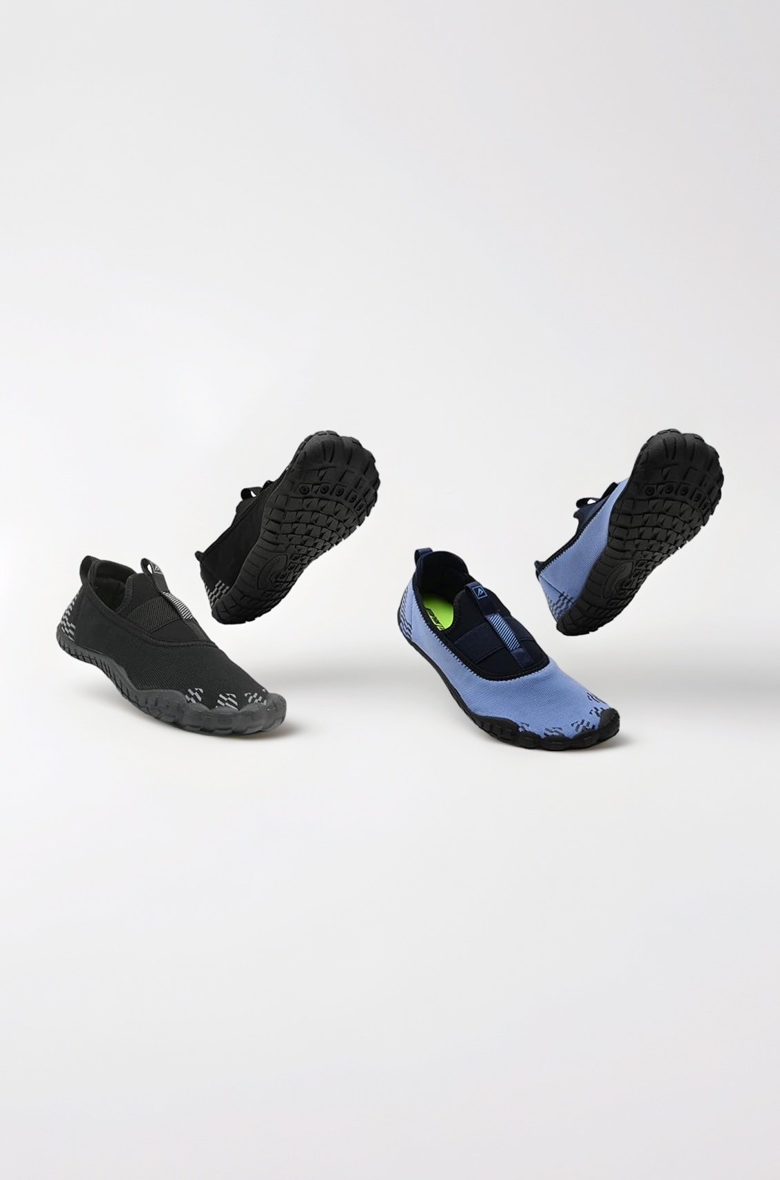 Men Black Barefoot Shoes AS3143 Barefoot Shoe for Men (Blue, 10)