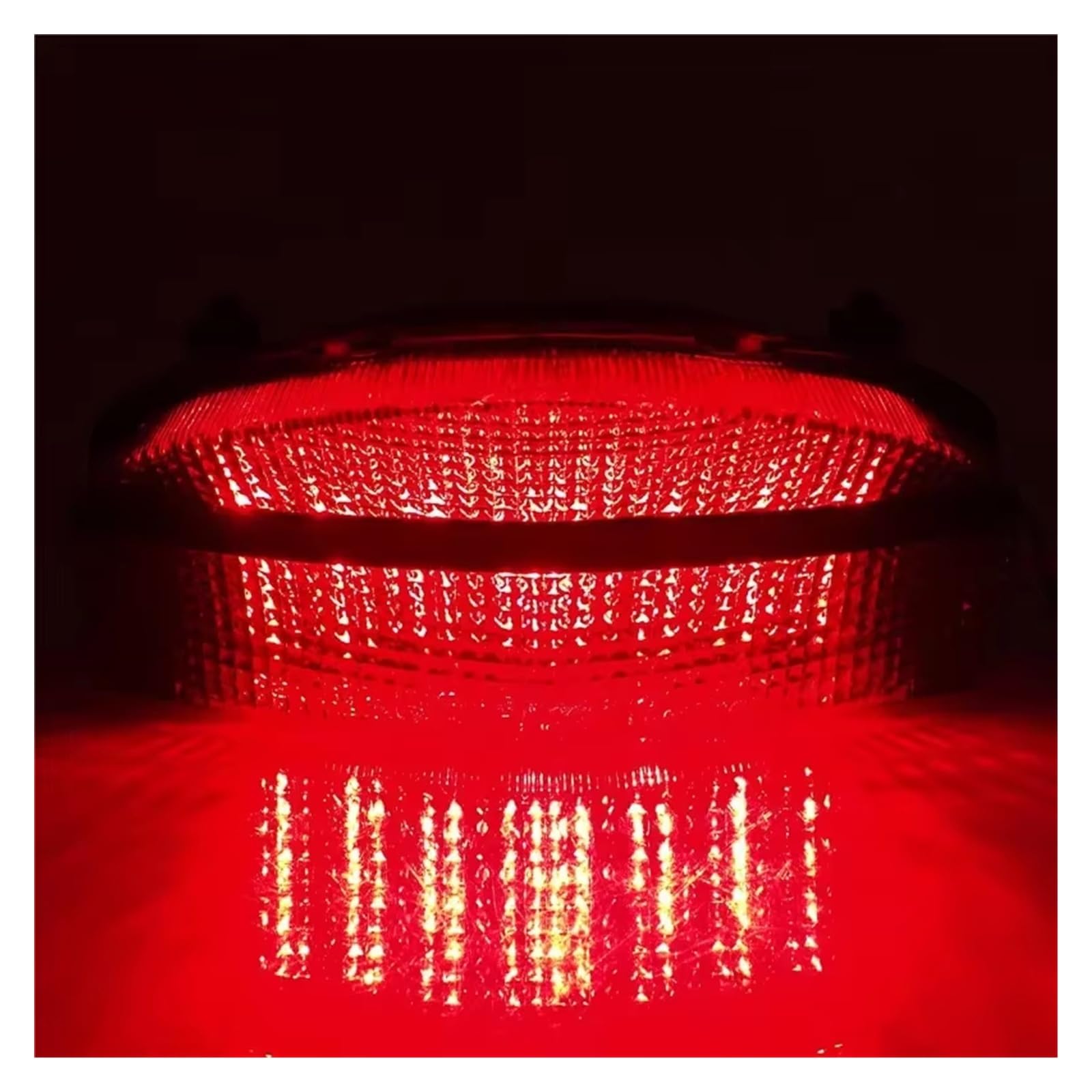 luz Trasera Motocicleta Para CBR929RR 2000-2001 Luz Trasera Freno Trasero Señales De Giro Lámpara De Luz Led Integrada(Clear Lens)