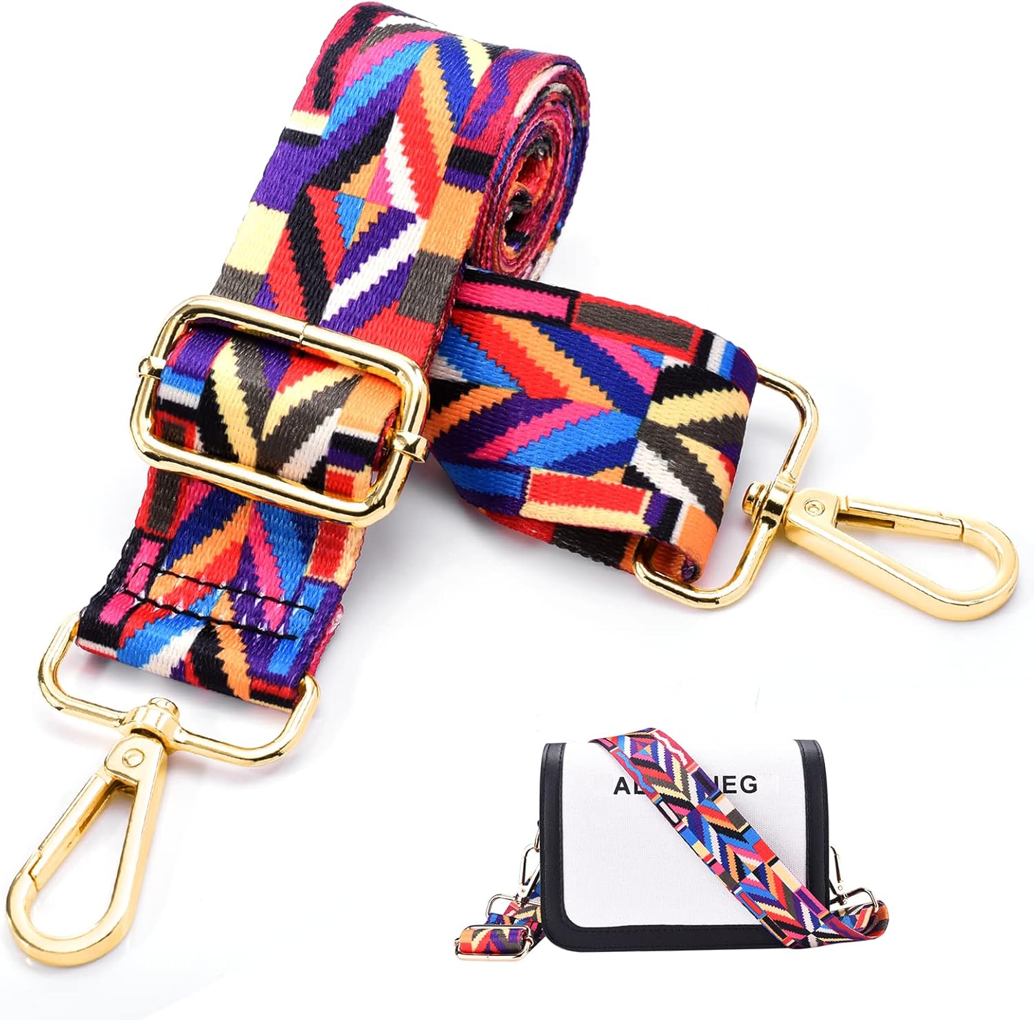 CooBigo wide purse straps replacement crossbody straps for