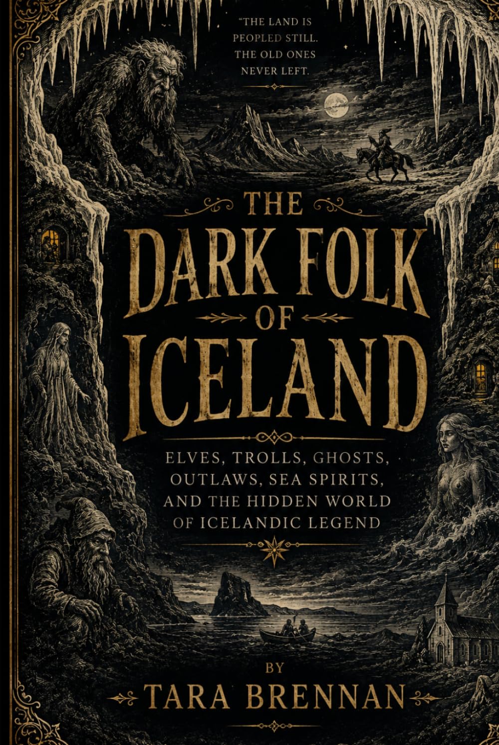 The Dark Folk of Iceland: Elves, Trolls, Ghosts, Outlaws, Sea Spirits, and the Hidden World of Icelandic Legend