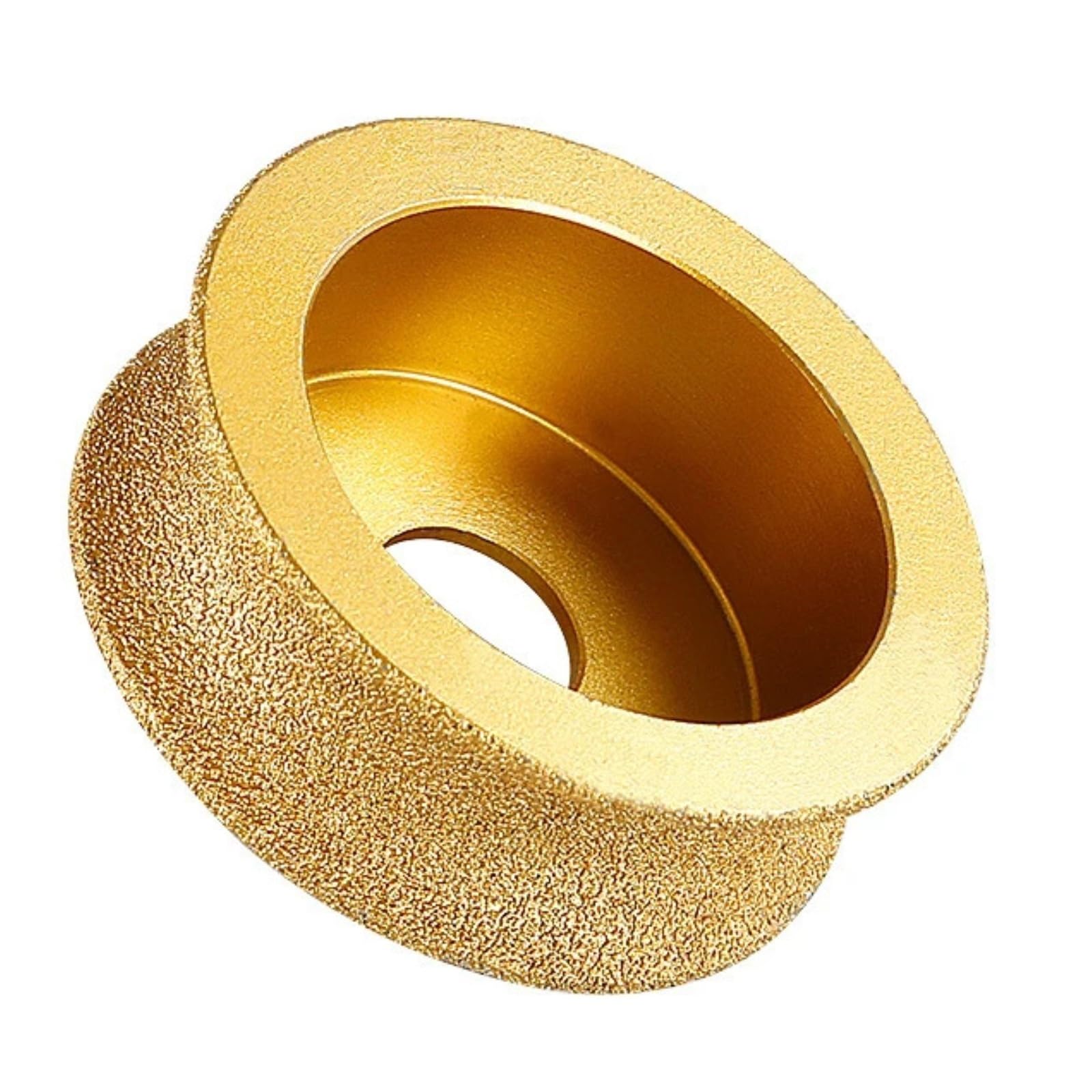 Disco Abrasivo Diamantato Con Bordo Toro Completo | Mola Con Profilo Diamantato Brasato Sotto Vuoto Con Foro 20 Mm D*i/a 75 Mm(35mm)