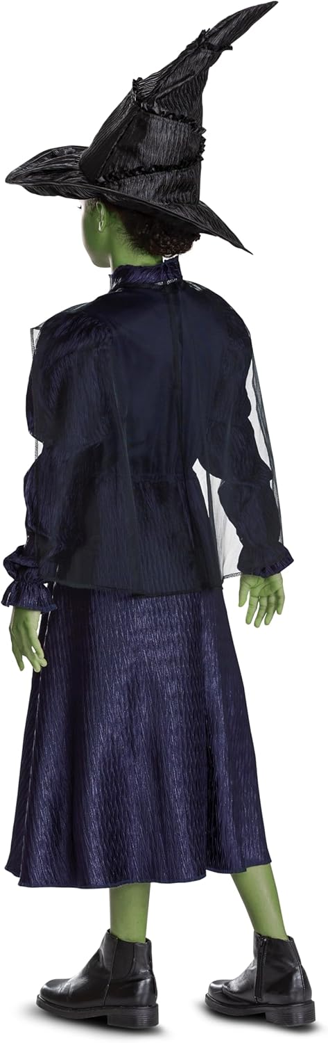 Disguise Wicked Elphaba Costume, Official Wicked Movie Costume Outfit for Girls