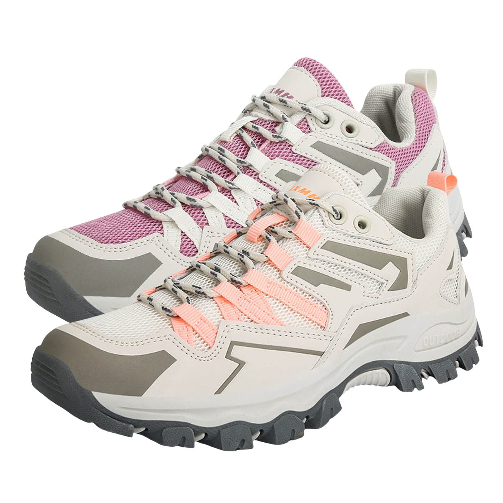 Generisch Damskie buty sportowe, modny wzór, wygodna, gruba podeszwa, sznurowane, antypoślizgowe, para butów górskich