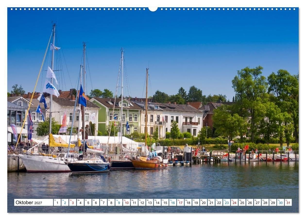 Die Ostseeküste von Neustadt bis Travemünde (hochwertiger Premium Wandkalender 2027 DIN A2 quer), Kunstdruck in Hochglanz: Eine stimmungsvolle Reise ... Häfen mit weitem Blick auf die Ostsee.