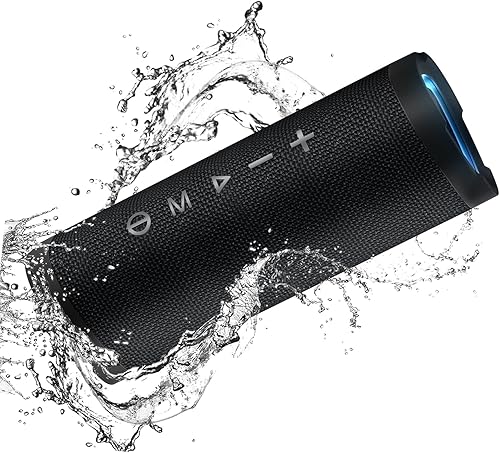 Vanzon Portable Bluetooth Speaker, Wireless Speakers with 24W Stereo Sound,IPX7 