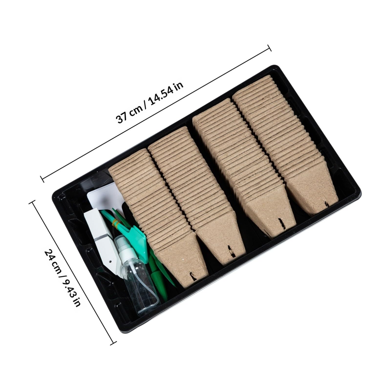 1ensemble Pots De Plastique pour Plantes Boîtes Incubatrices pour Semences Et Cultures Accessoires De Jardinage pour Démarrage De Plantes