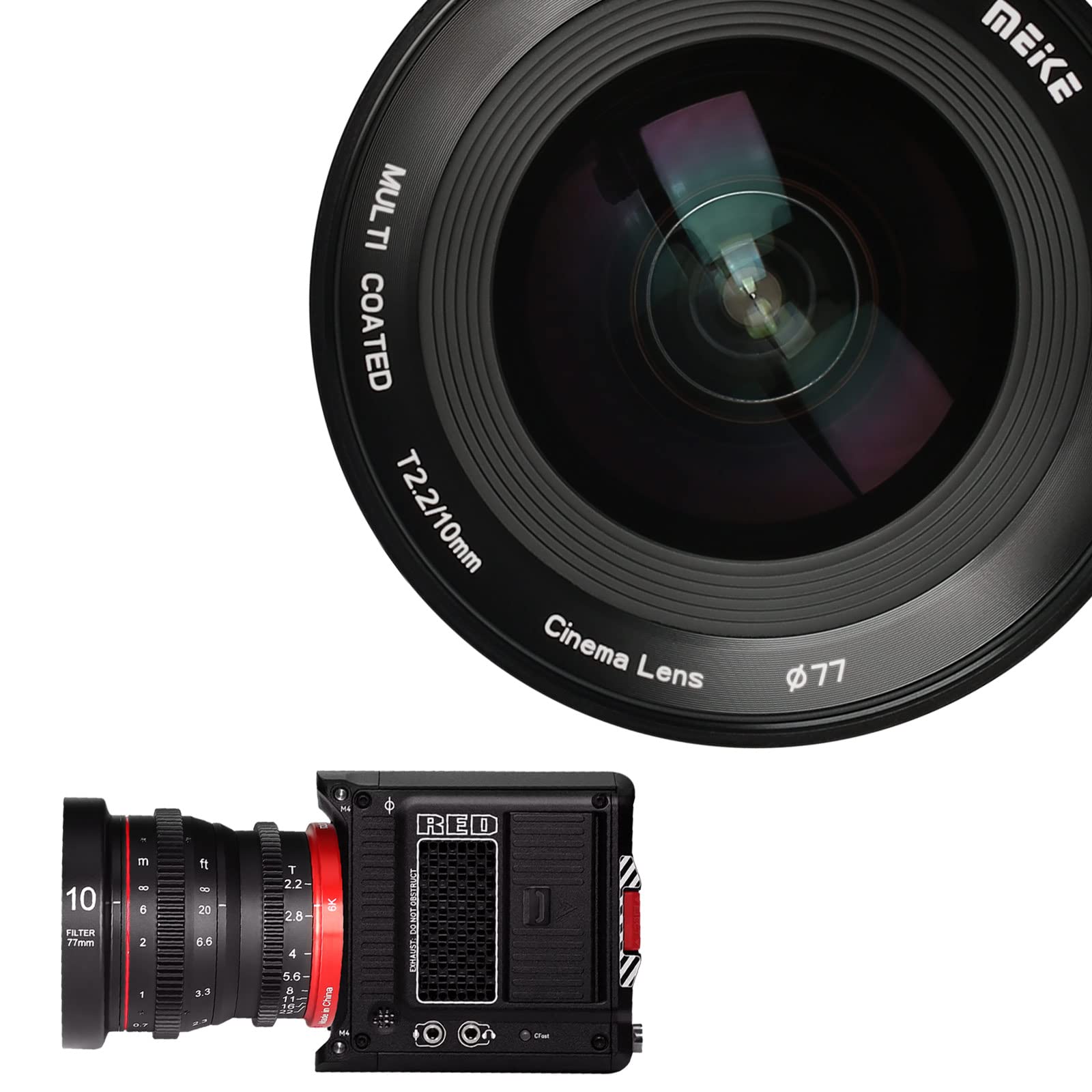 Amazon.com : Meike 10mm T2.2 Large Aperture Manual Focus Low