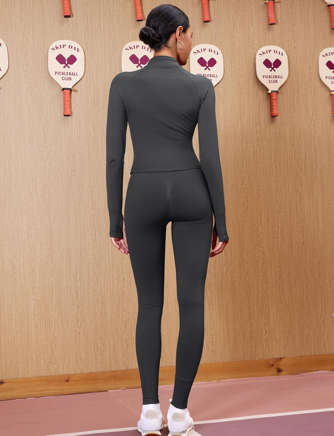 YEOREO Seamless Workout Leggings for Women Butt Lifting Hidden Scrunch Leggings High Waisted Gym Yoga Lilliean Impact Pants - Image 5