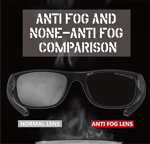 Miniatura 6 de HTS TR90NZZ - Lentes de seguridad de tamaño pequeño con escudos laterales ANSI Z87, marco de anteojos ópticos, resistentes a los arañazos y a la