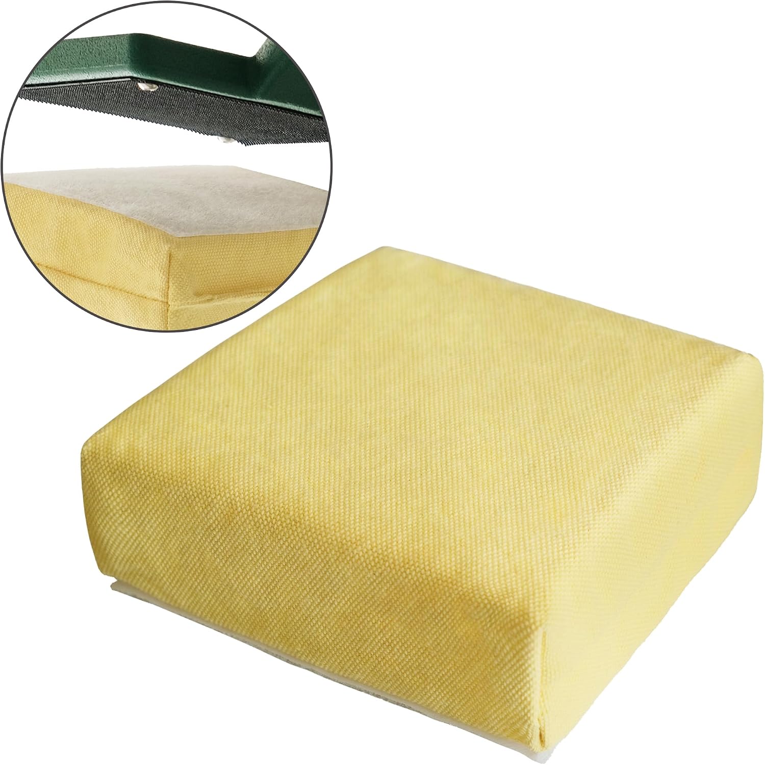 Grill Cleaning Brush (No Handle), Free/Safe Cleaning Head, Safe Replacement Cleaning Pad for Cast Iron/Stainless Steel Grates image 2