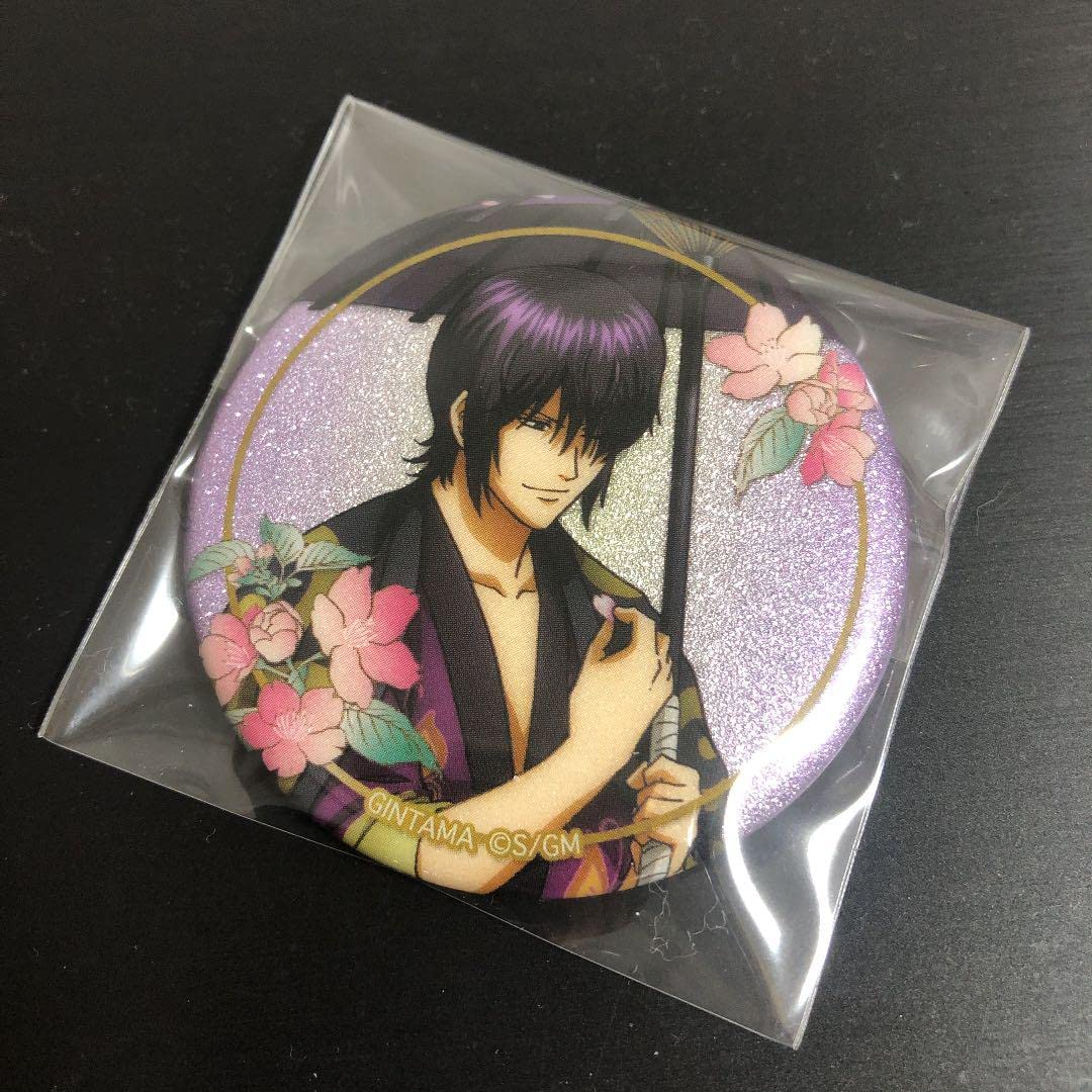 銀魂/高杉晋助グリッター缶バッジ×30 銀魂/高杉晋助グリッター缶バッジ