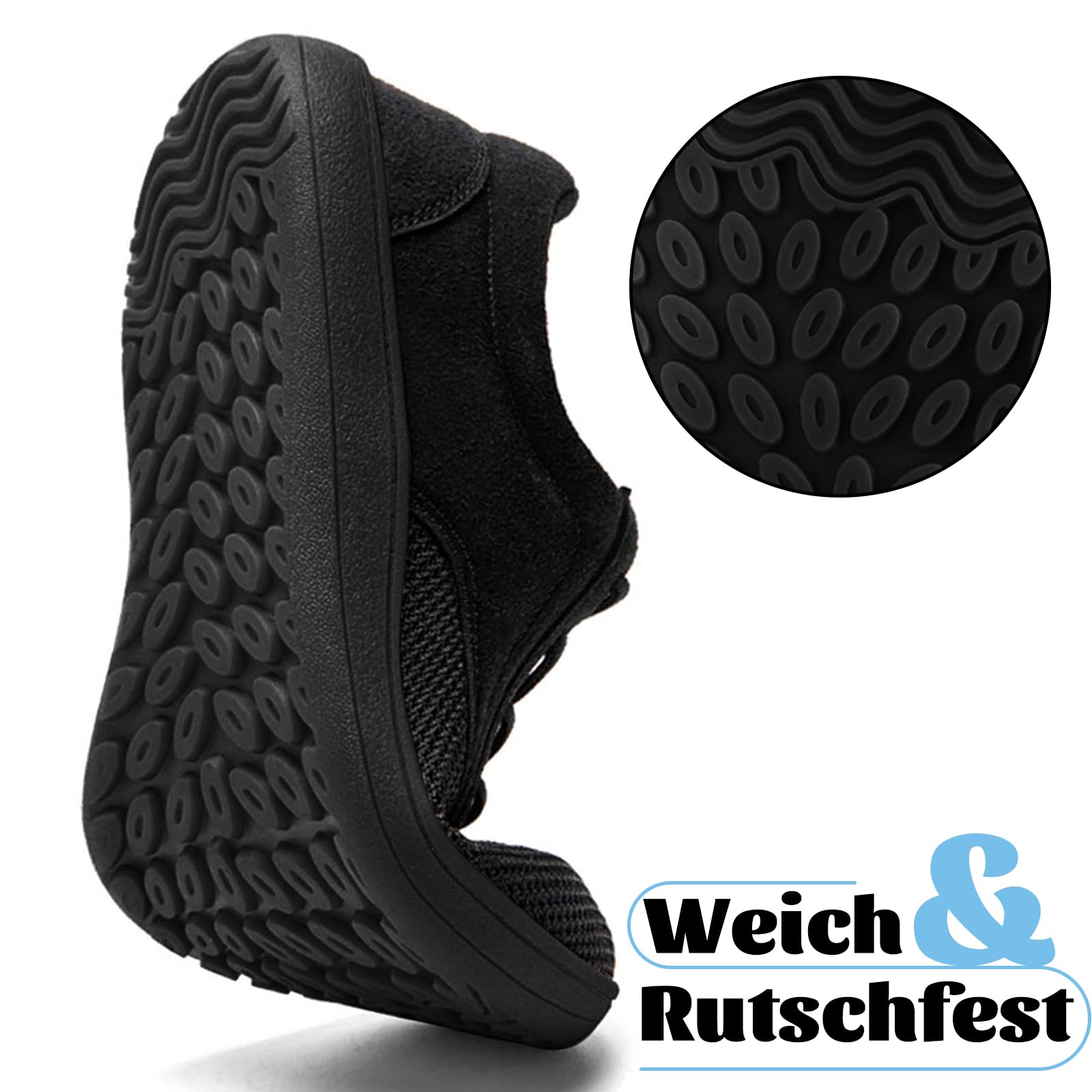 Uomo Barefoot Scarpe Minimaliste Trail Running Scarpa da Camminata Leggere Antiscivolo