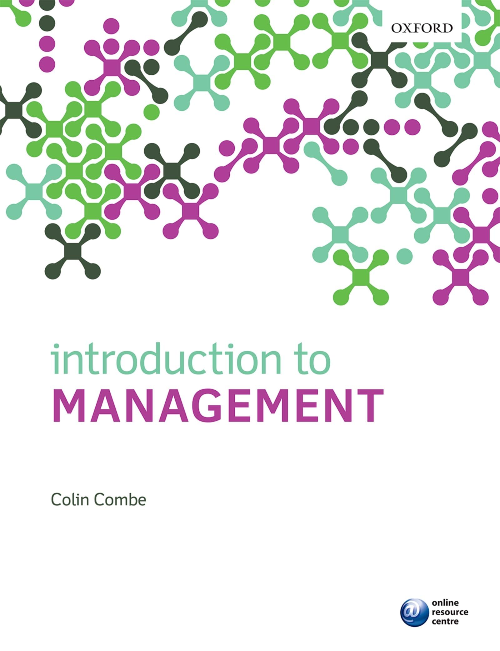 Introduction to Management,Colin Combe