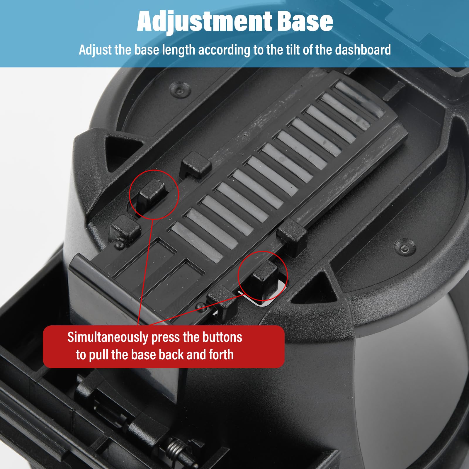 2-in-1 Getränkehalter & Handyhalterung Für Auto - Universal Lüftungsclip