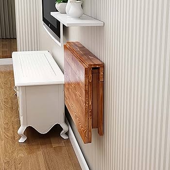 WAQ × DOORS　FOLDING WOOD TABLE White Oak Executive Desk w/ Kinetic Folding Door