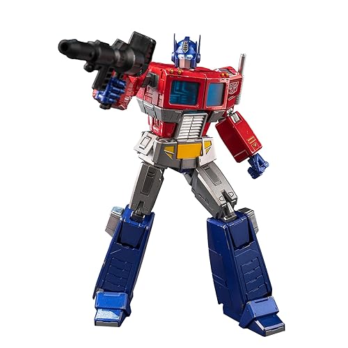 YOLOPARK Transformers Toys Optimus Prime, 7.87 Inch Transformers G1 Optimus Prime with Upgraded Weaponry,Highly Articulated Collectible Transformers Action Figure for Ages 15 and Up,No Converting