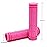Bike Handle Grips for Girls Boys and Kids, Non-Slip Bicycle Handlebar Grips Cover for Mountain Bike, Scooters Cruiser Road Bike Handle Grips, BMX MTB Cycling Replacement Parts (Color: Pink)