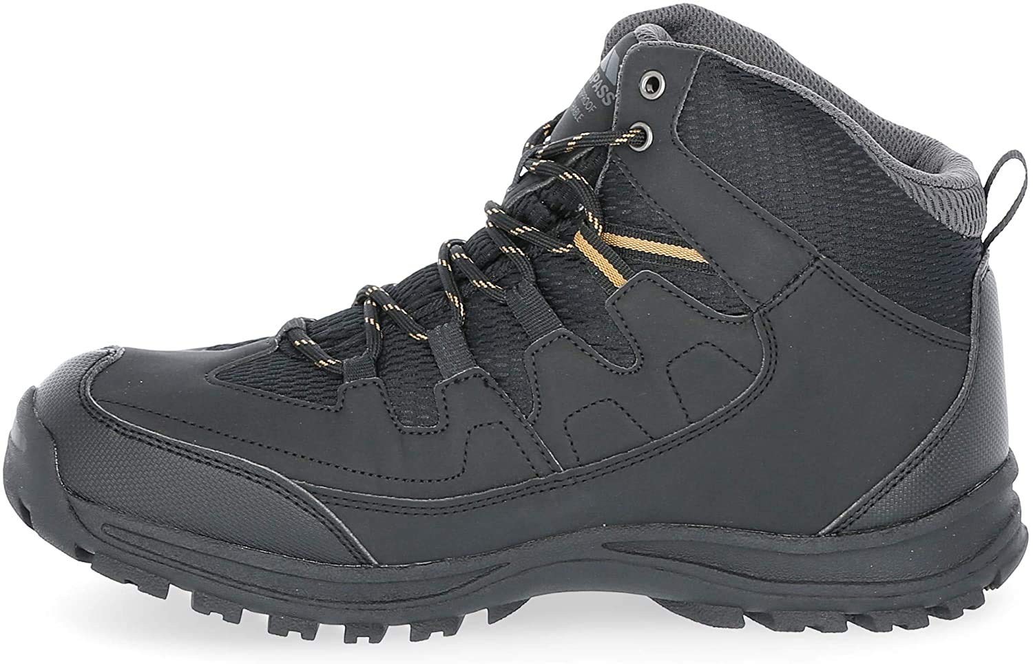 TrespassFinley Mens Waterproof Boots Breathable Walking Hiking Shoes