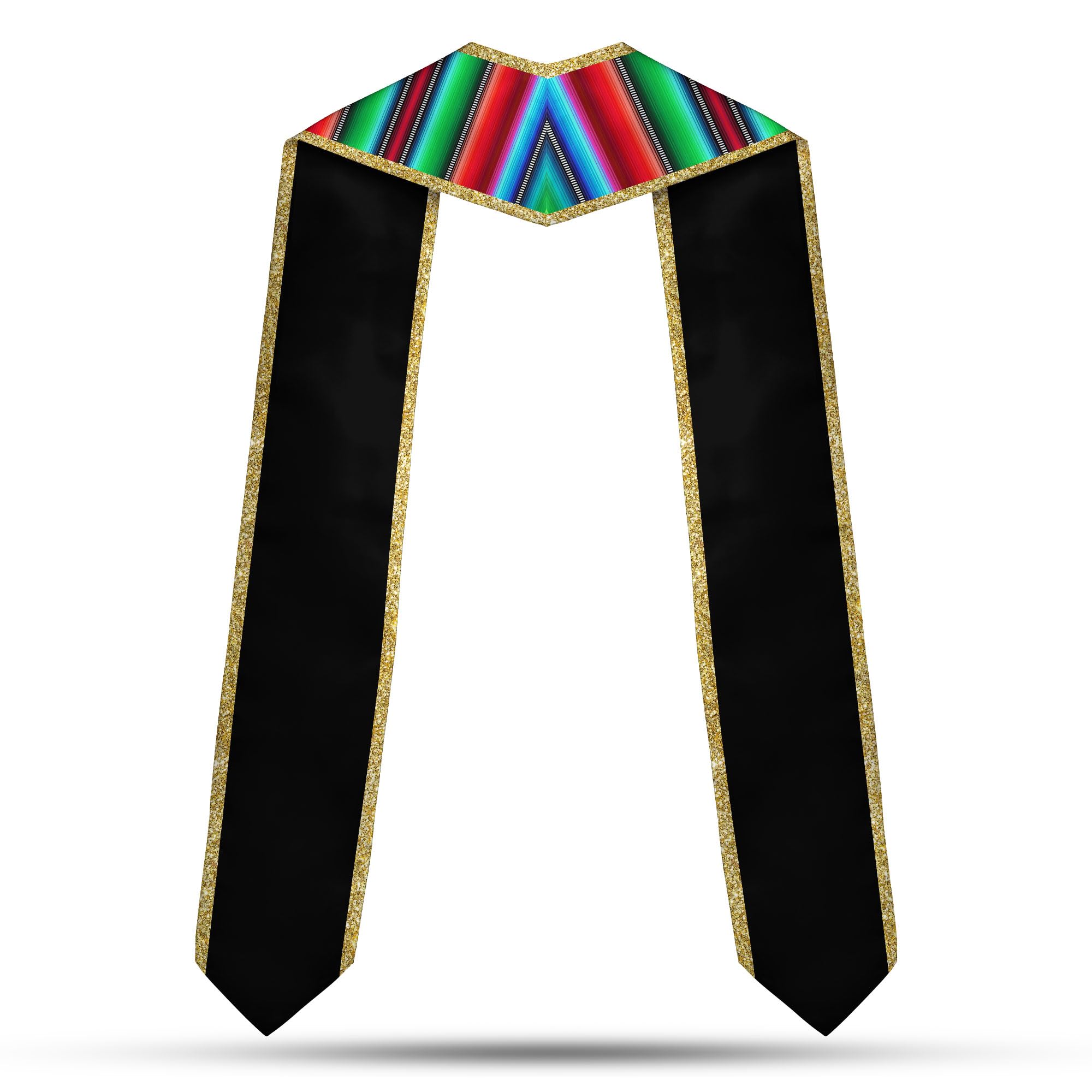 MonkeyVan Personalized Brazil Graduation Stole, Brazilian Graduation Sash, Brazil Flag Graduation Stole, Class of 2025 Bz1