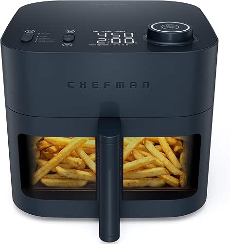 Chefman Crispinator Air Fryer 6-in-1 with 8 Qt capacity, 450°F