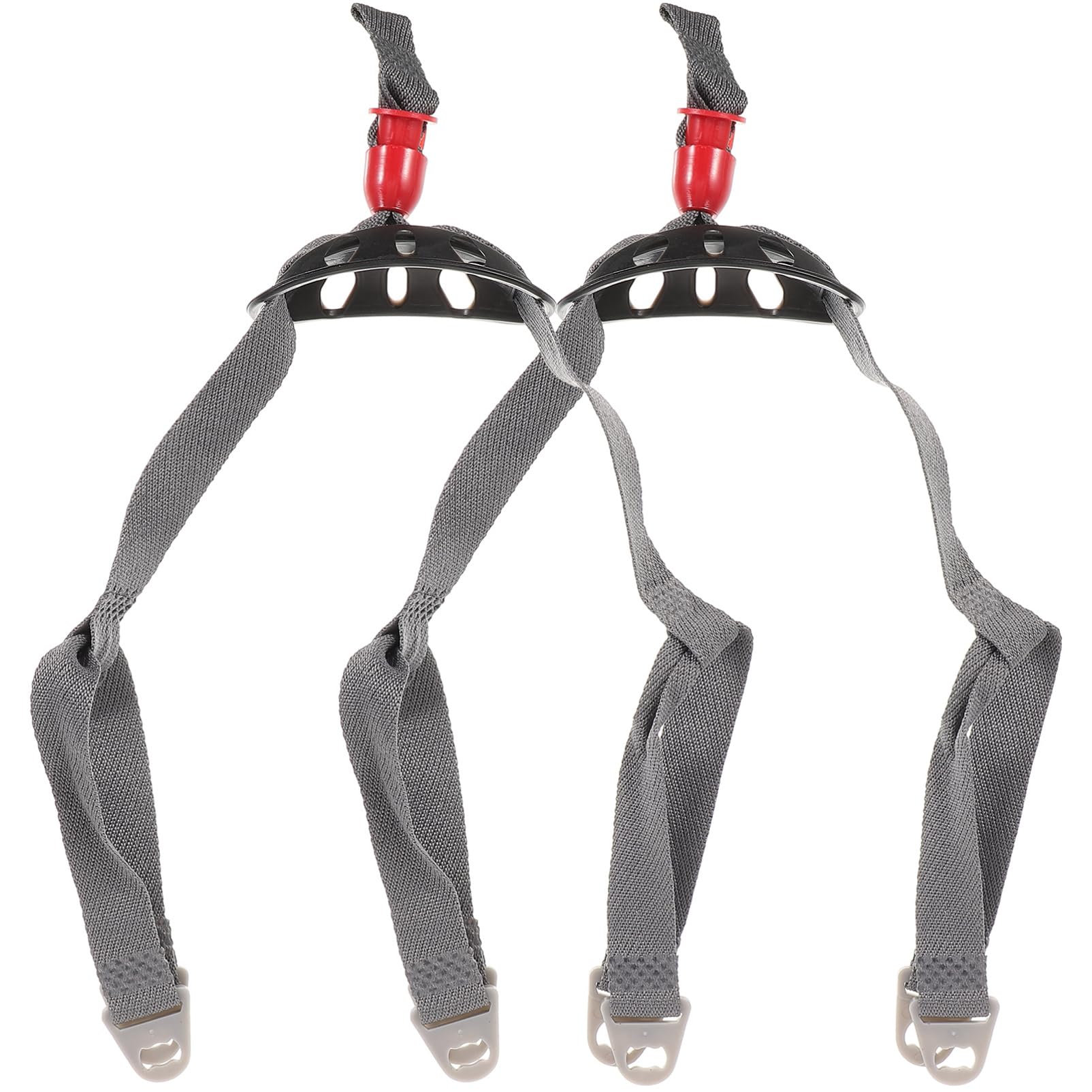 Hemobllo Helm Kinnriemen Airflow-backenriemen Helm-kinnriemen Schutzhelme Doppelkinnreduzierer Baseball-helmriemen Kinnriemenhülse Zubehör Für Helmgurte Schweißhelm Kappe Plastik 2st