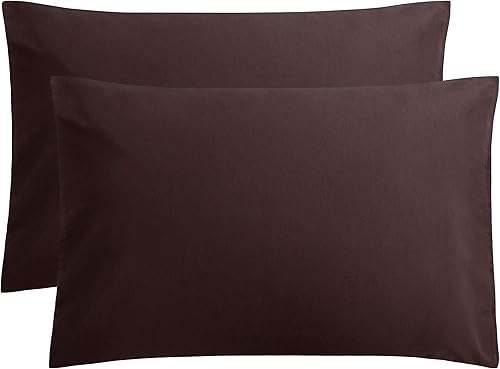 Miniatura 5 de Funda de almohada 100% algodón ultrasuave de 800 hilos, duradera y sedosa, tejido de satén de algodón puro (funda de almohada tamaño estándar) color