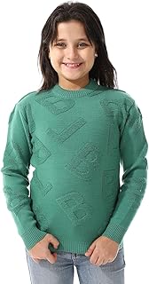 سترة بولوفر من أندورا للنساء، قصة عادية، مصنوعة من الصوف، مقاس 8