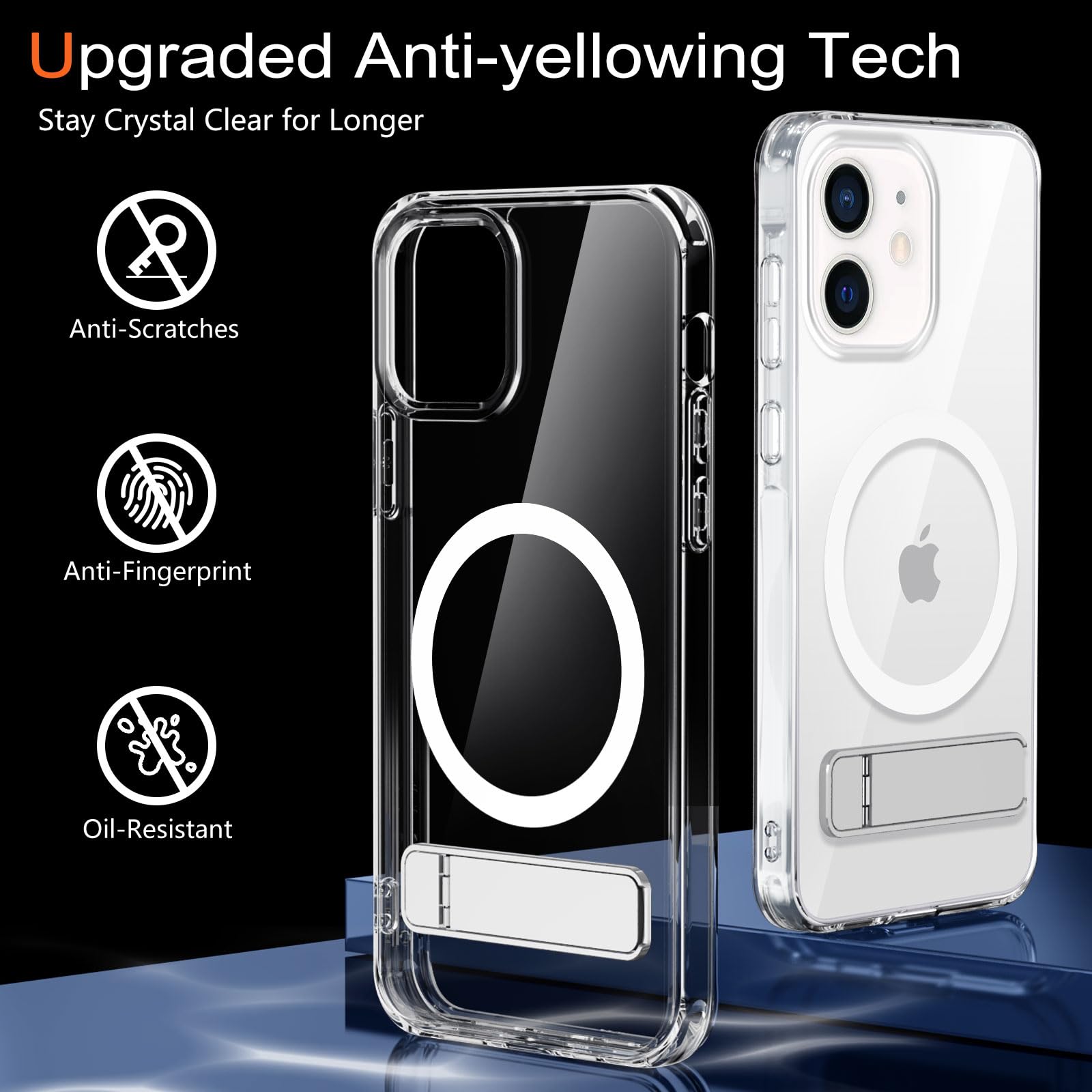 XTCASE MagSafe Hoes Voor IPhone 11 Pro – 360° Bescherming Met Schermfolie & Sterke Magneet (1500g)