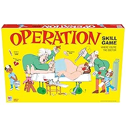Operation Electronic Board Game, Family Games for Kids Ages 6+, Kids Board Games for 1+ Players, Funny Games for Kids, Kids Gifts (Amazon Exclusive)