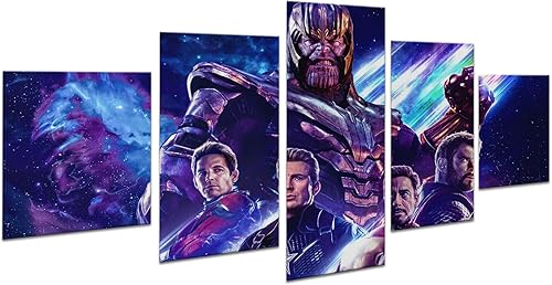 Miniatura 13 de MAVIS PRINT Dead Poool - Decoración de pared Marval de 12 x 16 pulgadas, impresión HD y marco de madera, decoración moderna de pared para Annt