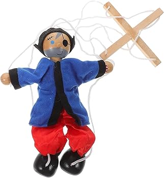 音センサーオルゴール付き　マリオネット　操り人形　ピエロ Amazon.co.jp: マリオネット 操り人形 木偶人形 道化師 傀儡人形