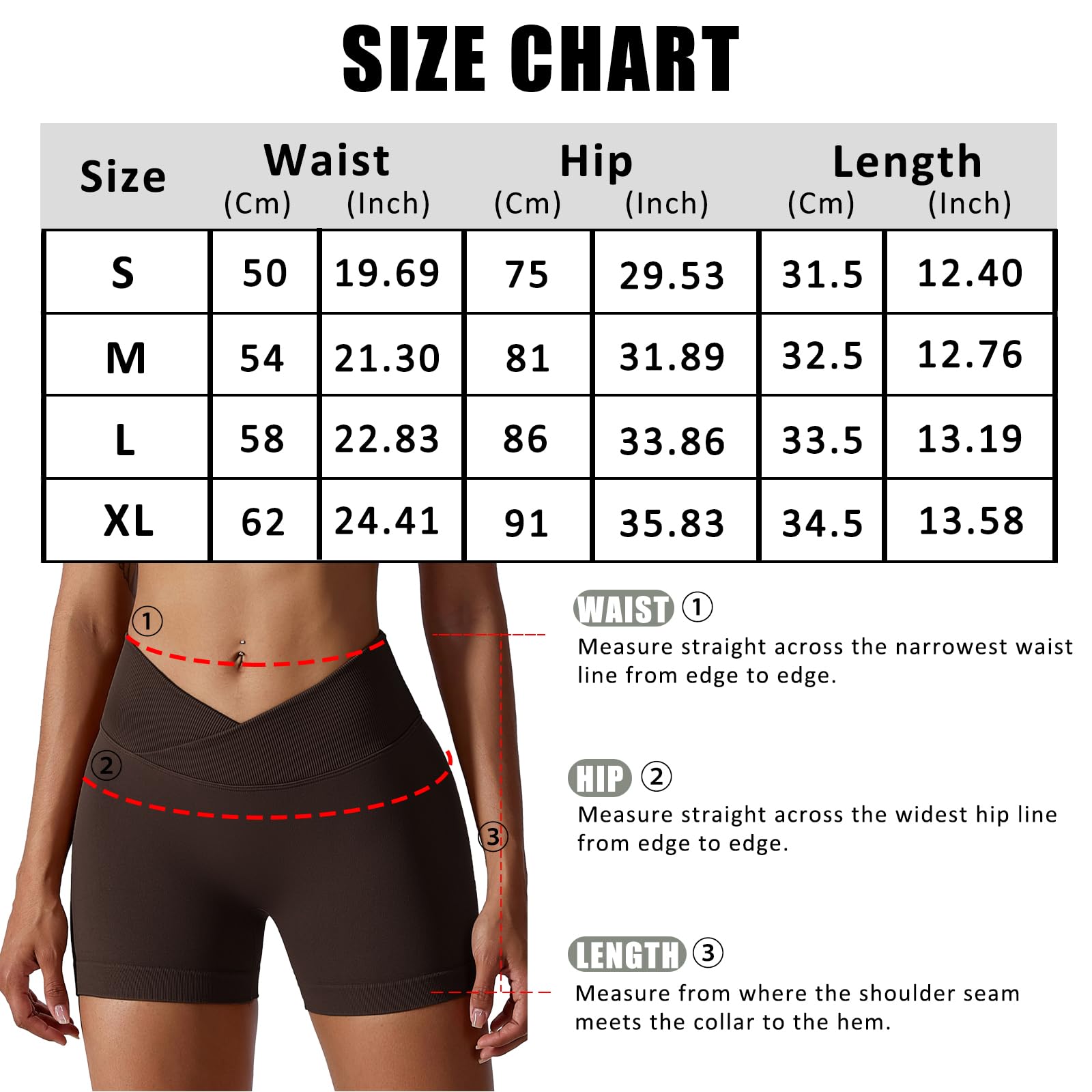 Coswind Pantaloncini Palestra Donna Sportivi Shorts Leggins Push Up Fitness Corti Modellanti a Vita Alta Yoga