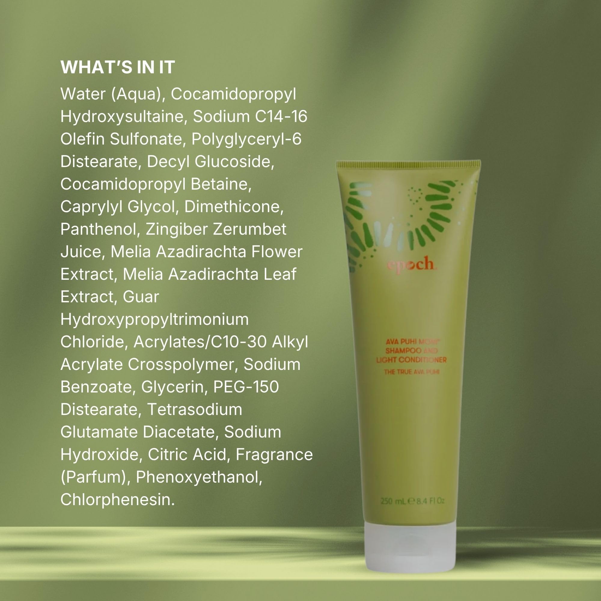 Amazon.com: Nu Skin Epoch Ava Puhi Moni Shampoo & Light