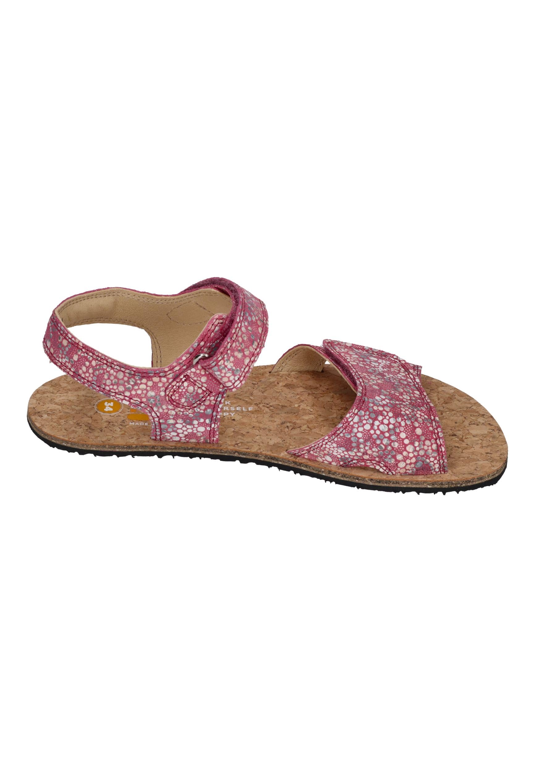 KOEL Barefoot Teenager Sandalen ASHLEY FANTASY 650 fuchsia