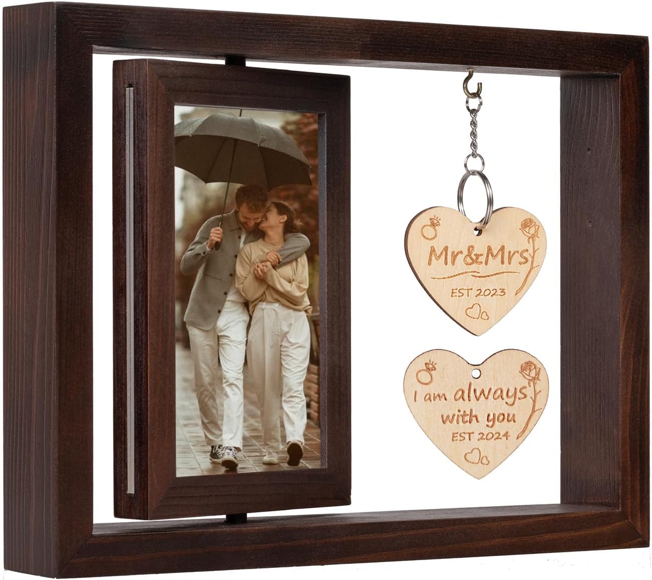 Amazon.com - Qunrwe Wedding Gifts for Couples 2024,Rotating Floating Mr ...