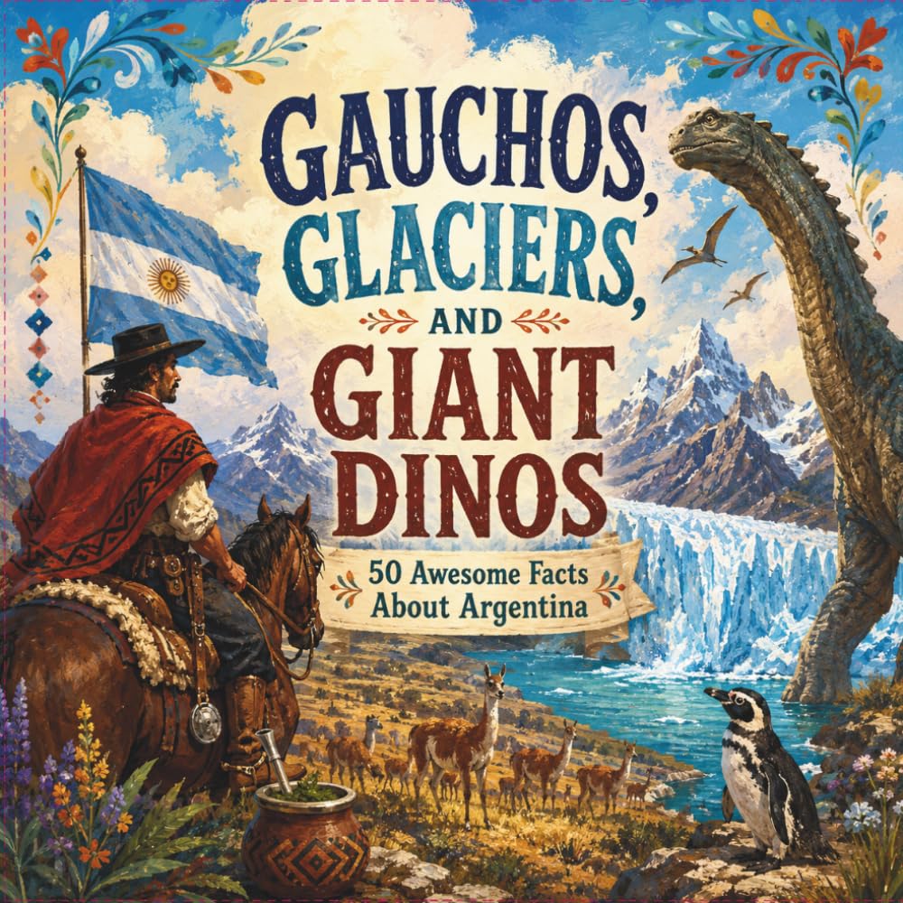 Gauchos, Glaciers, and Giant Dinos: 50 Awesome Facts About Argentina (50 Fun Facts for Every Country)