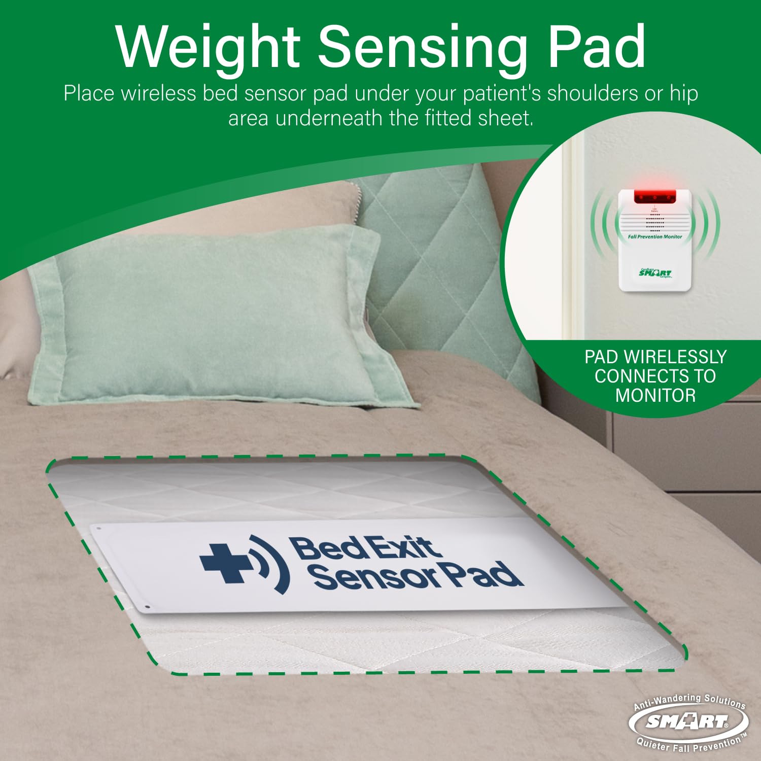 Kit de alarma de cama inalámbrico