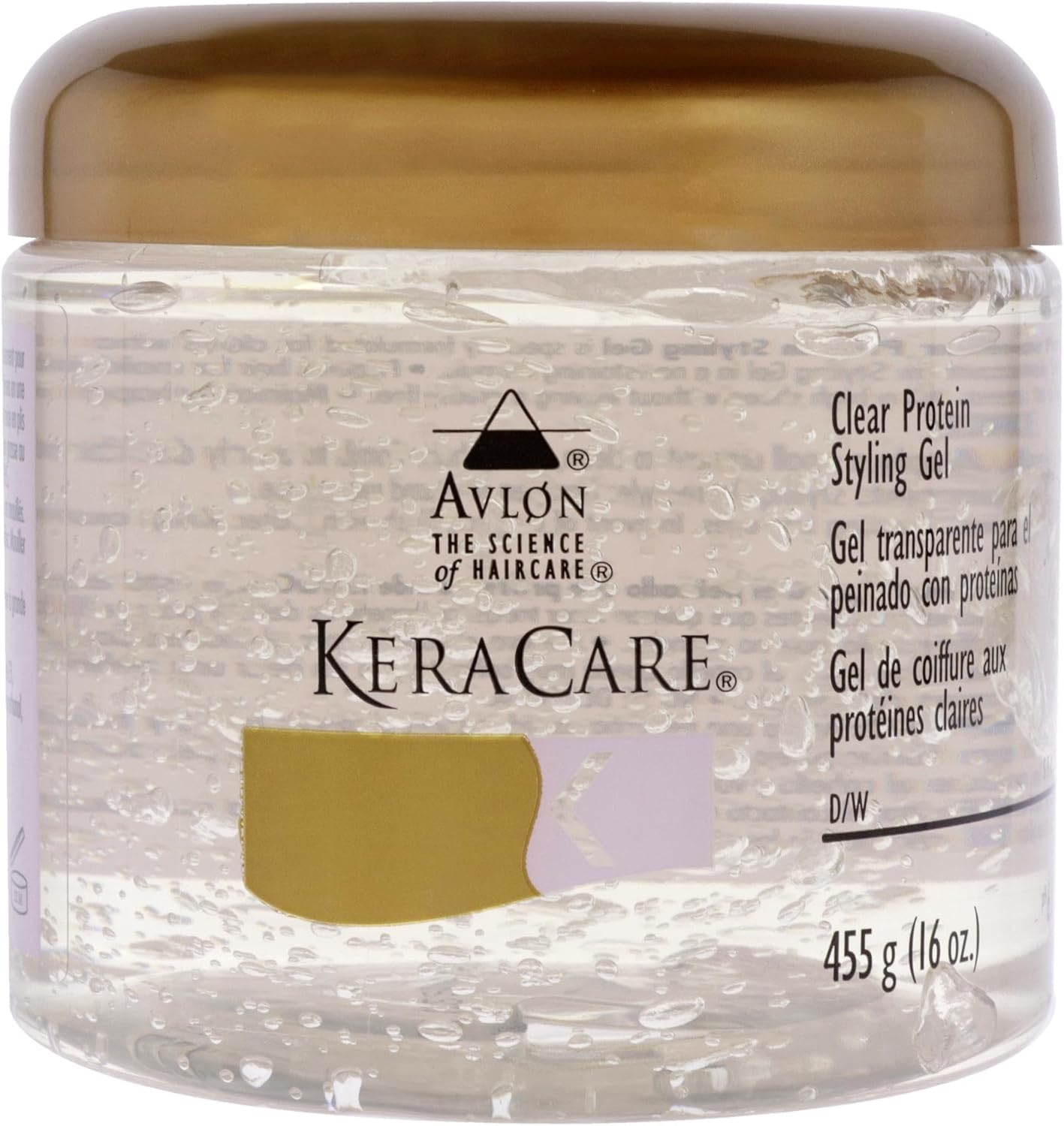 KeraCare Clear Protein Styling Gel – 455gr.